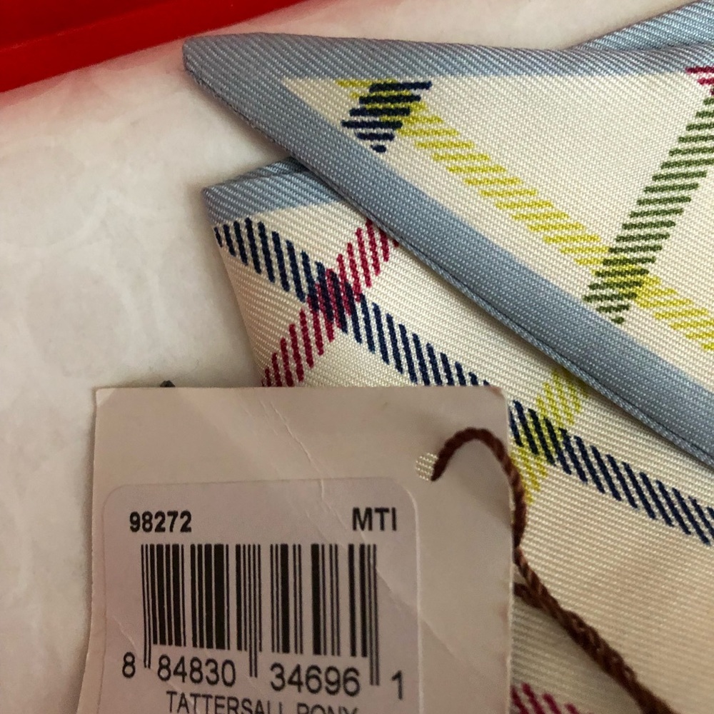 BNWT Coach Pony Scarf ( Tattersall Pony) - Picture 2 of 4